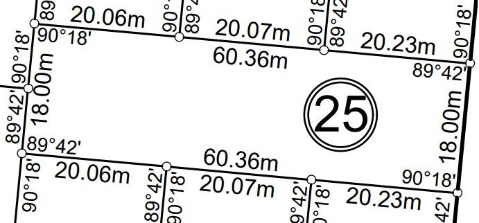 Plano individual de Solares del Valle | Mza 20 Lote 25
