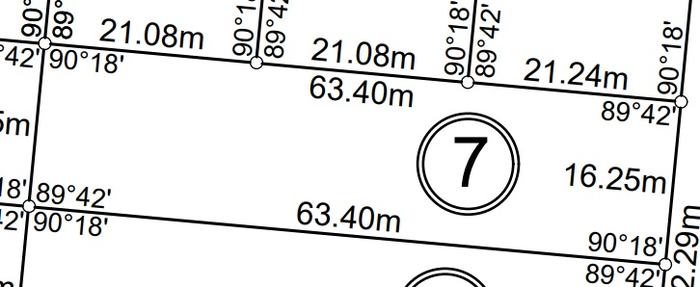 Plano individual de Solares del Valle | Mza 42 Lote 7