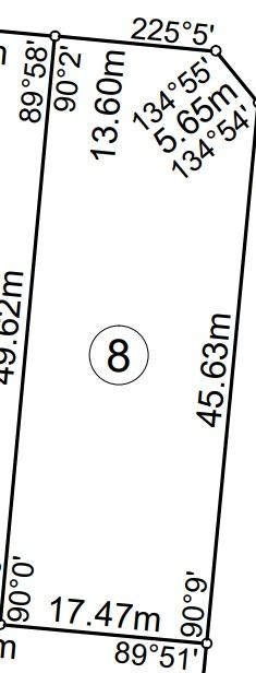 Plano individual de Solares del Valle | Mza 63 Lote 8