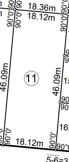 Plano individual de Solares del Valle | Mza 65 Lote 11