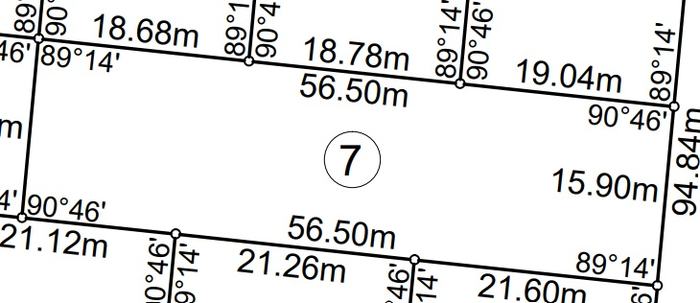 Plano individual de Solares del Valle | Mza 67 Lote 7