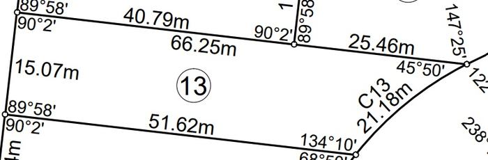 Plano individual de Solares del Valle | Mza 68 Lote 13