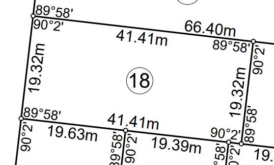 Plano individual de Solares del Valle | Mza 68 Lote 18