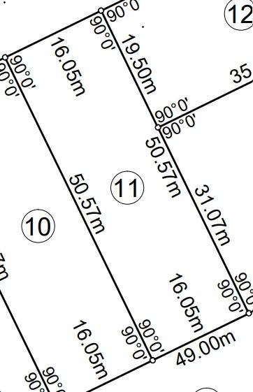 Plano individual de Solares del Valle | Mza 70 Lote 11