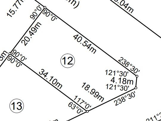 Plano individual de Solares del Valle | Mza 71 Lote 12