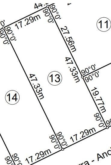 Plano individual de Solares del Valle | Mza 73 Lote 13