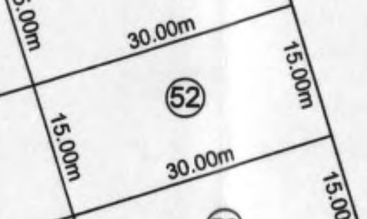 Plano lote 52 · Vista Sierras